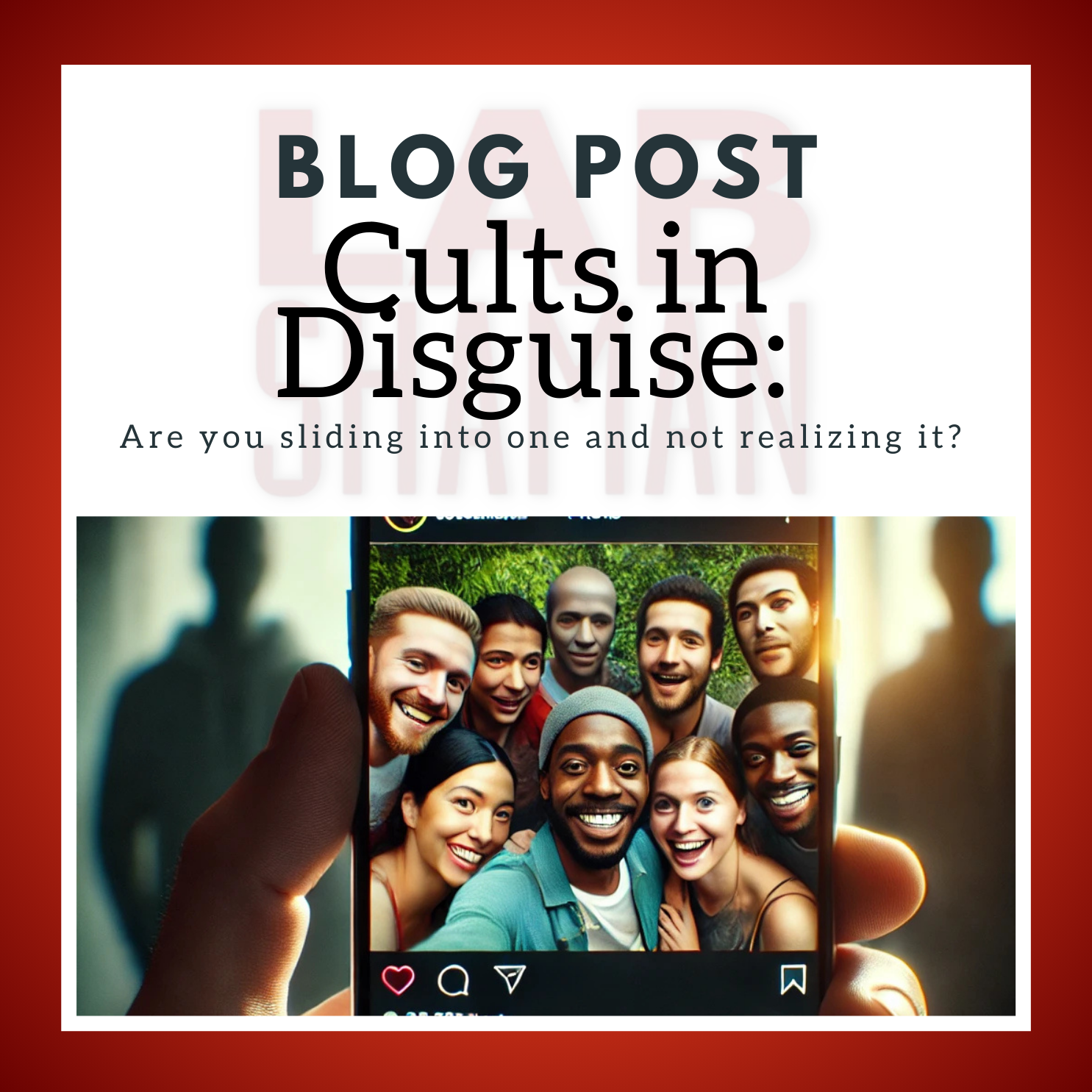 Cults in Disguise: Are you sliding into one and not realizing it?