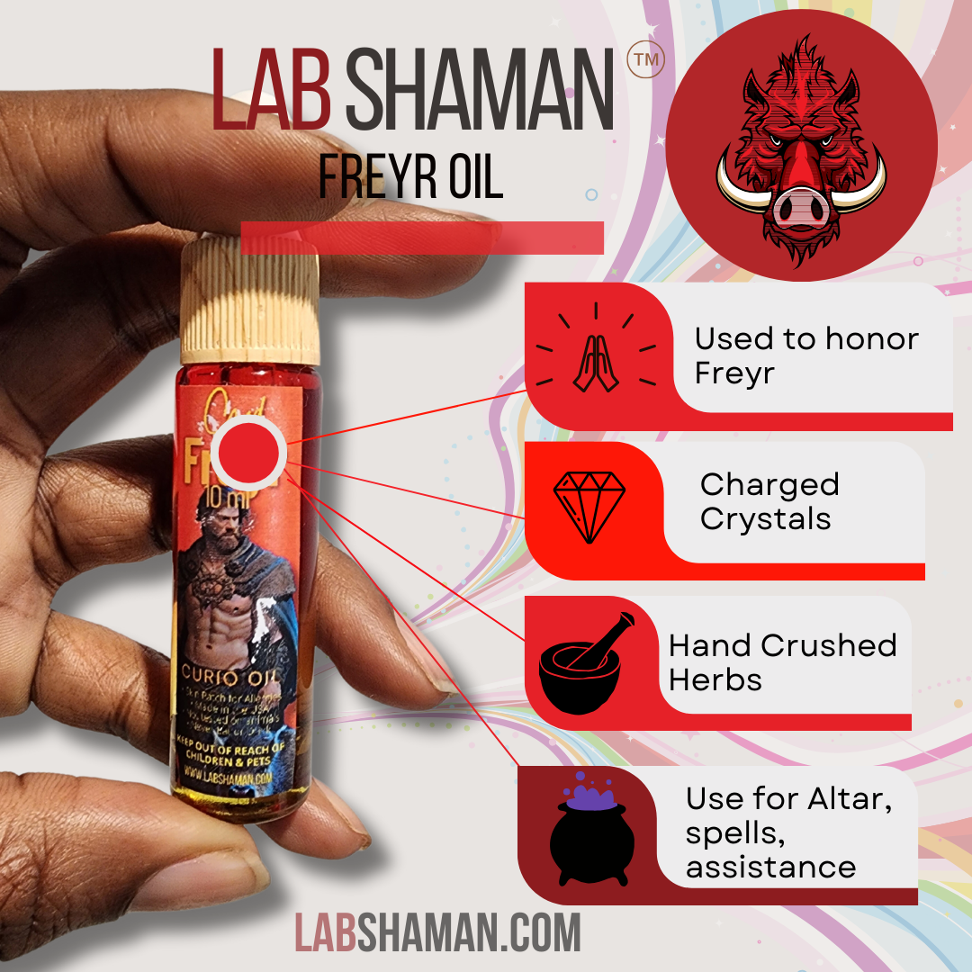 Freyr | God Oil |  Fertility and Abundance | LAB Shaman