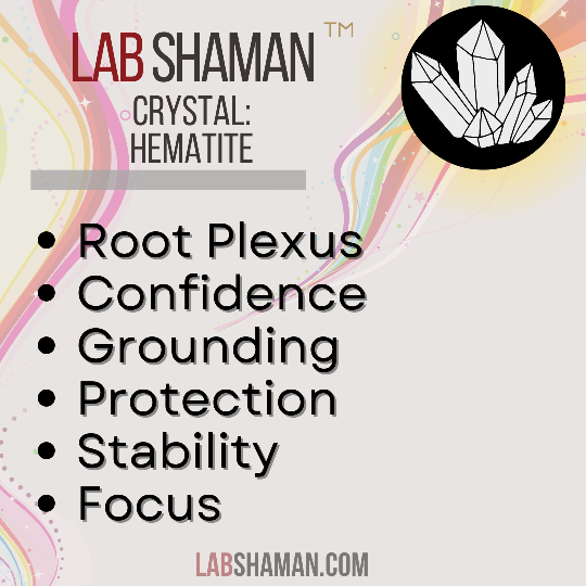 Hematite Crystal | Protection, Grounding | LAB Shaman by LABShaman sold by LABShaman