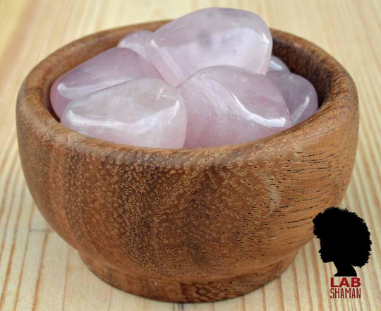 Rose Quartz Crystal | Compassion, Love | LAB Shaman by LABShaman sold by LABShaman