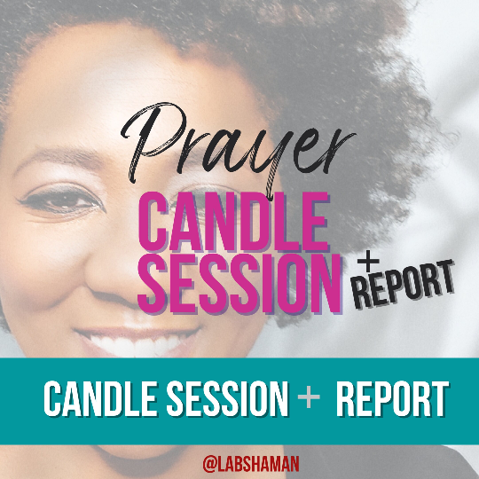 Prayer Candle Session & Report | Guided Spiritual Healing | LAB Shaman by LABShaman sold by LABShaman