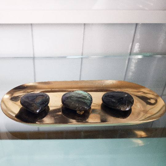 Labradorite Crystal Heart | Transformation | LAB Shaman by LABShaman sold by LABShaman