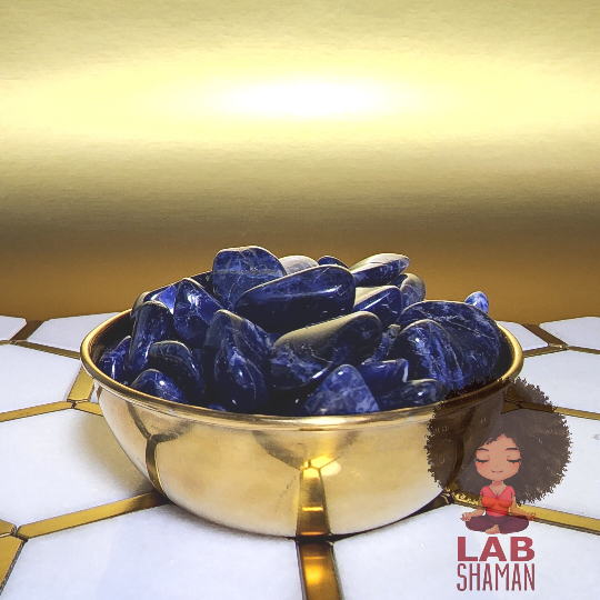 Sodalite Crystal | Throat Chakra | LAB Shaman by LABShaman sold by LABShaman
