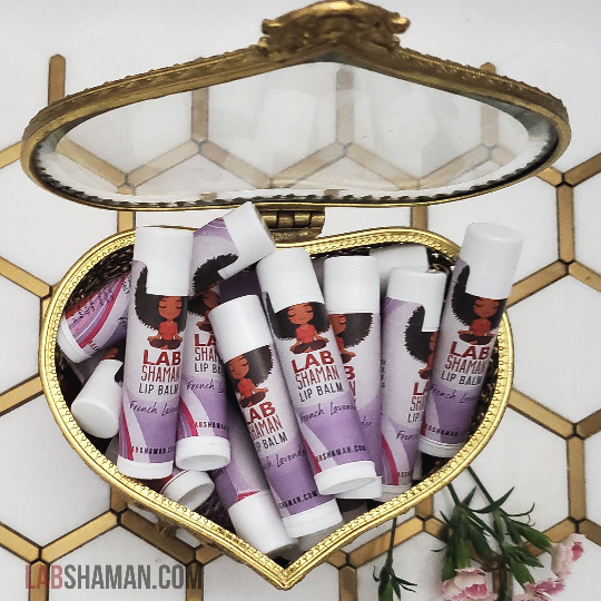French Lavender Bliss Lip Balm | Natural & Handcrafted | Calming Nourishment for Lips | BPA Free Tubes | LAB Shaman by LABShaman sold by LABShaman