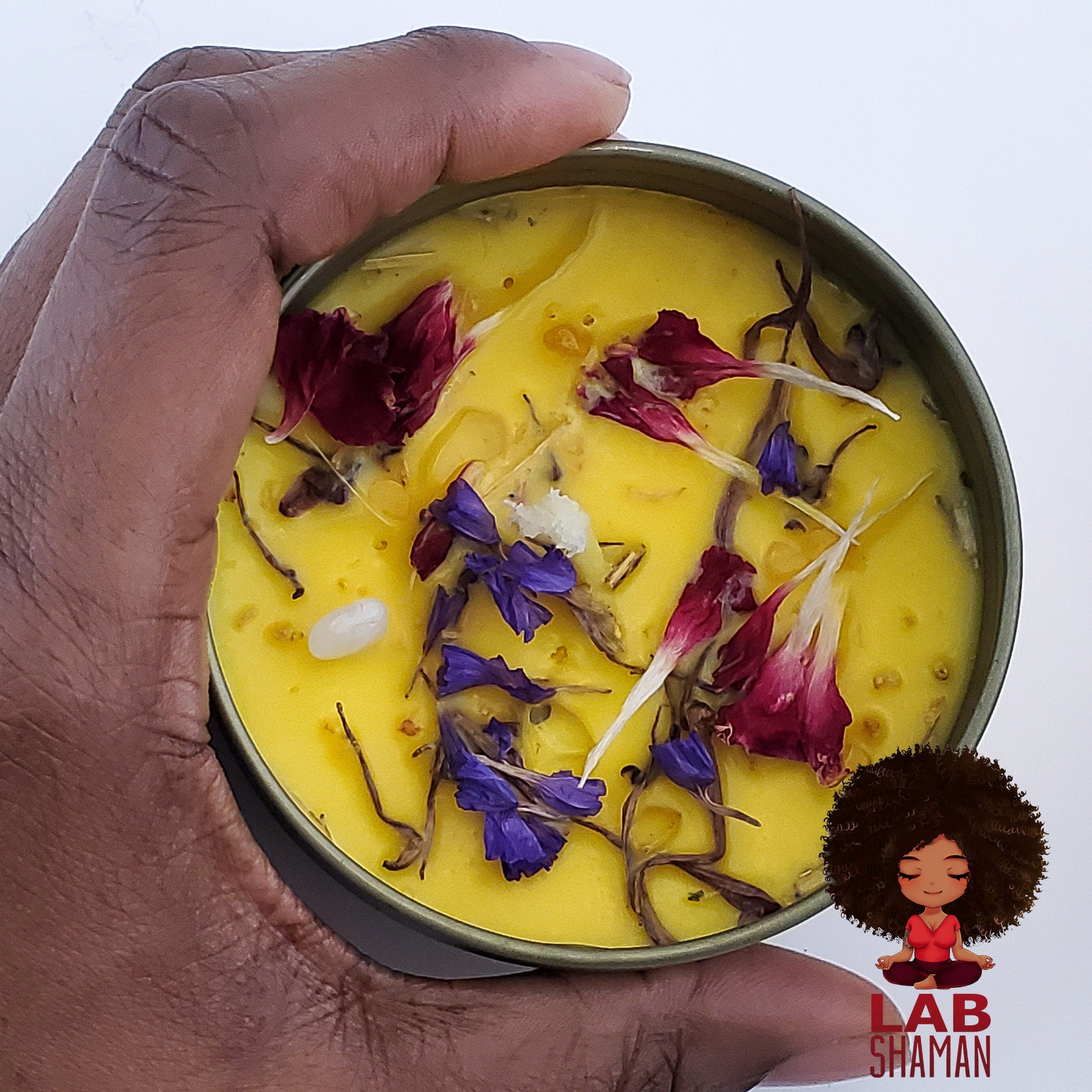 Selflove candle, self-love candle, love candle, self care, self maintenance, happy candle, bring joy candle, citrus candle, rose candle, LAB Shaman, Lacye, Moon candle, Altar Candle, Altar supplies, art of the root, lab shaman, lacye