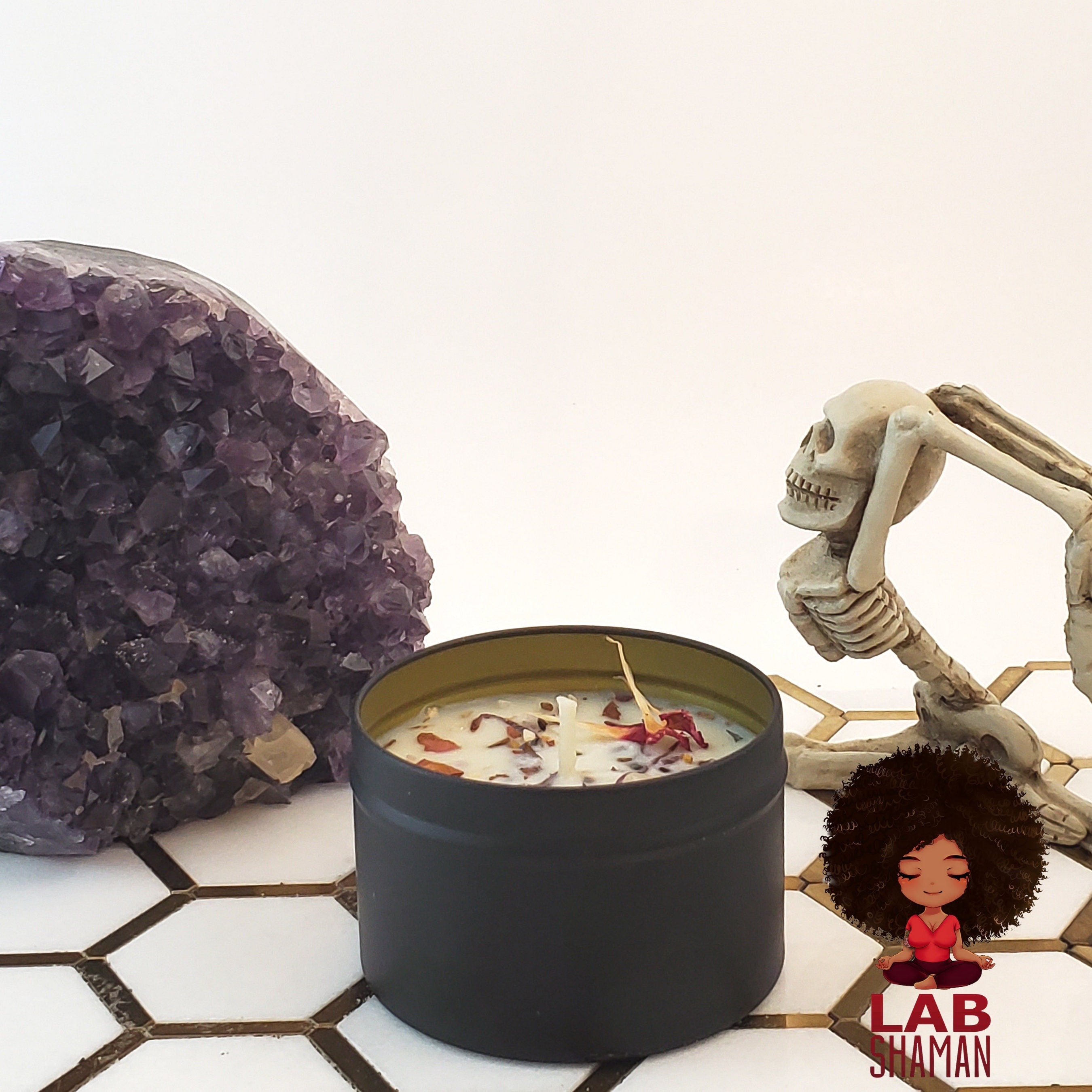 Healing Candle, Self Love, Love, Self Worth, spiritual candle, goddess candle, chakra healing, hoodoo candle, witch candle, dressing candle, loving candle, halloween candle, thanksgiving candle, living room candle