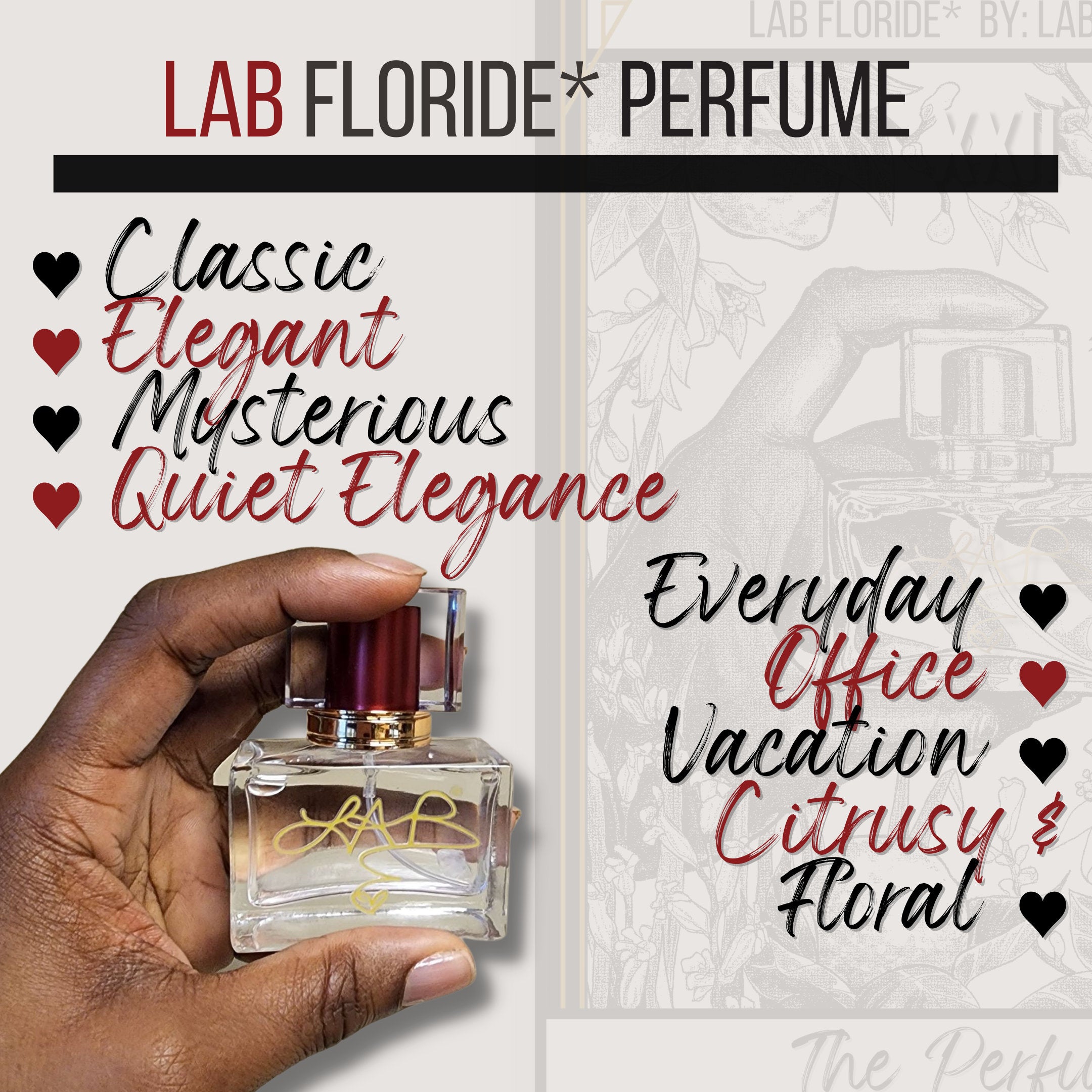 labshaman, florida water, L'Artisan Parfumeur art of the root, hoodoo, florida water protection spray, lab shaman, lacye a brown, lab floride perfume, fragrance, organic perfume, vegan perfume, Artisan Perfume