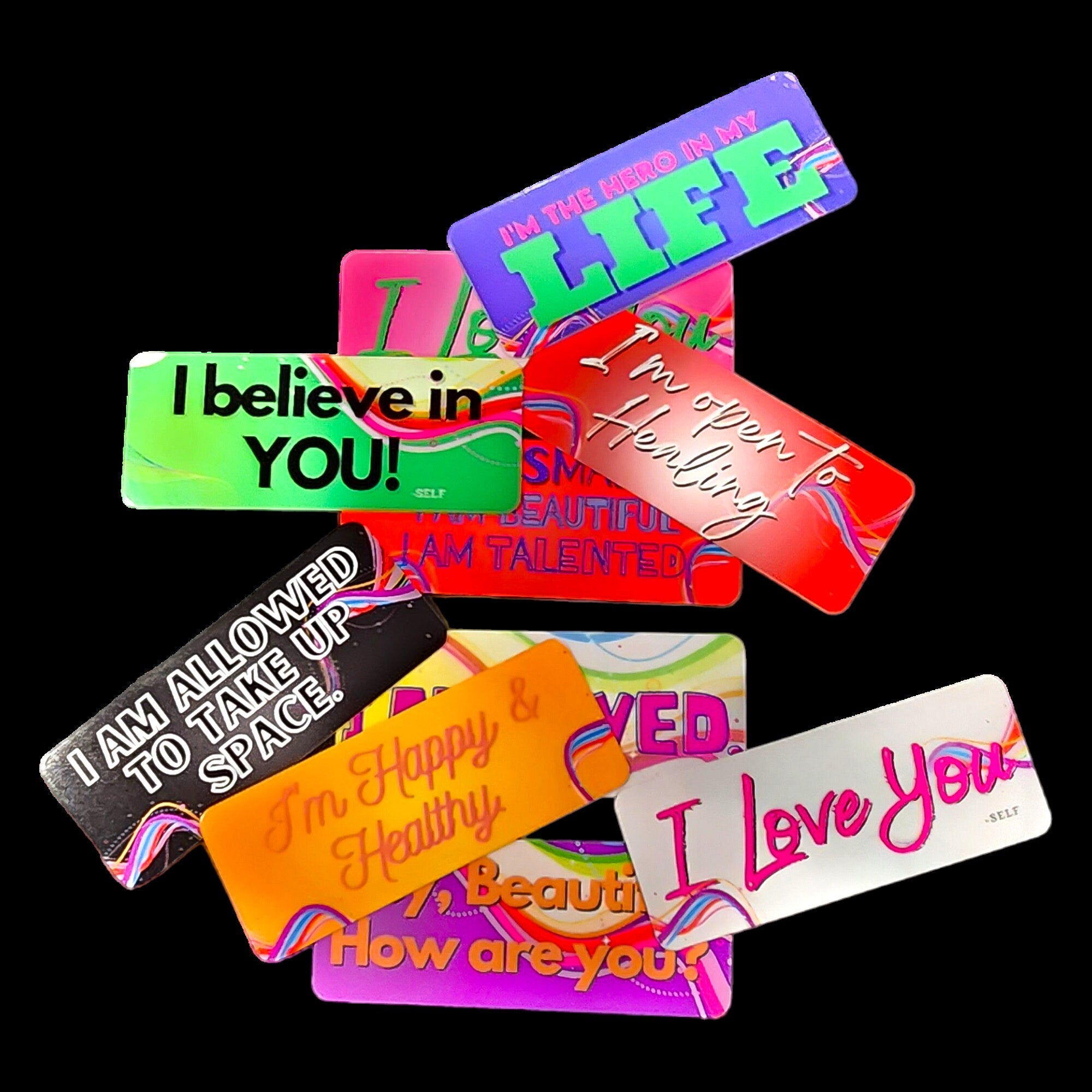 Empowerment Cards, Affirmation Cards, Pocket-Sized Inspiration, Positivity Toolkit, Self-Love Reminders, Portable Affirmations, Daily Mindset Boosters, Resilience Builders, Confidence Enhancers, Mini Cheerleaders