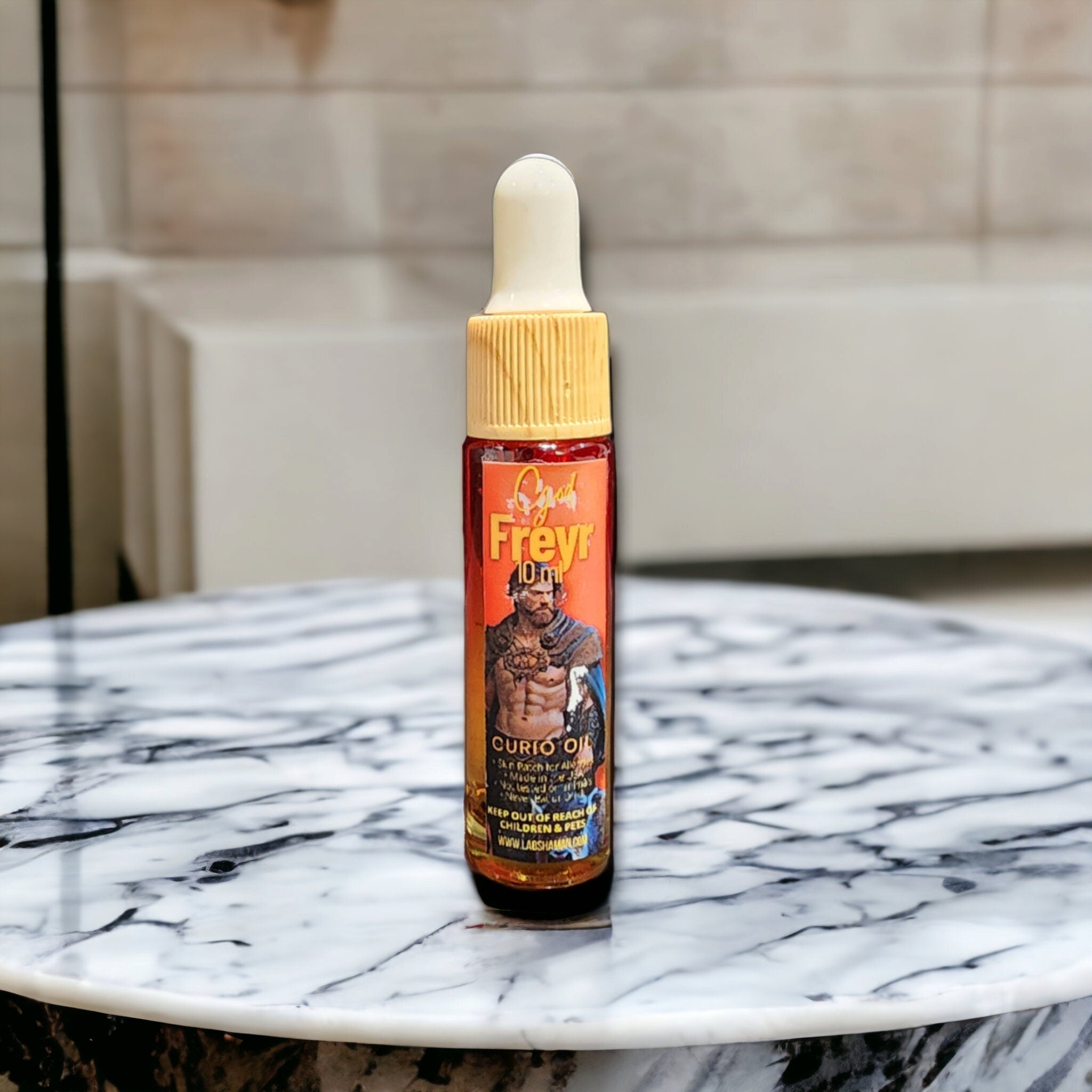 Freyr God Oil: 10ml | Conjure Oil | Fertility and Abundance | LAB Shaman