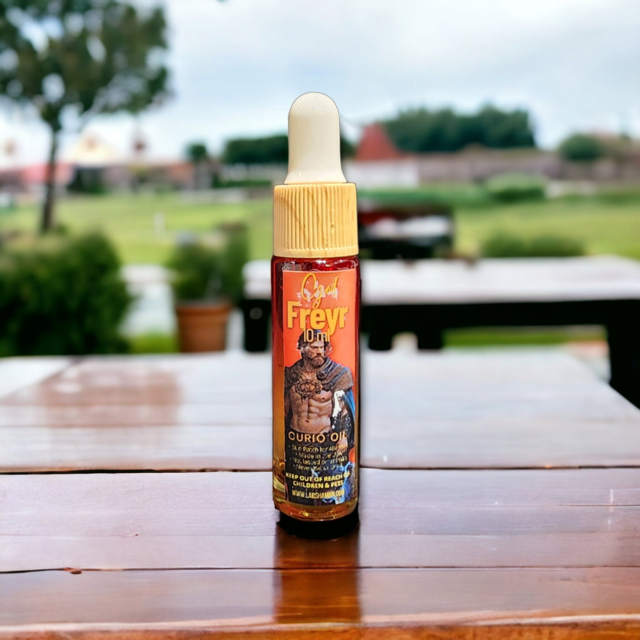 Freyr God Oil: 10ml | Conjure Oil | Fertility and Abundance | LAB Shaman