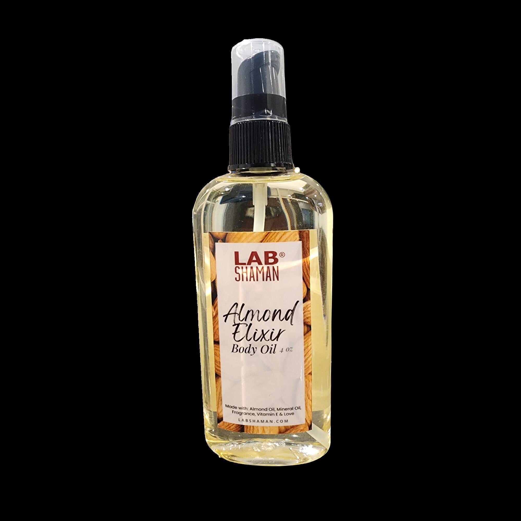 Body Oil Scented Body Oil black owned body oil Almonde LAB Shaman Almond Elixir Sweet Body Oil Loccitane Loccitane Dupe Baby oil