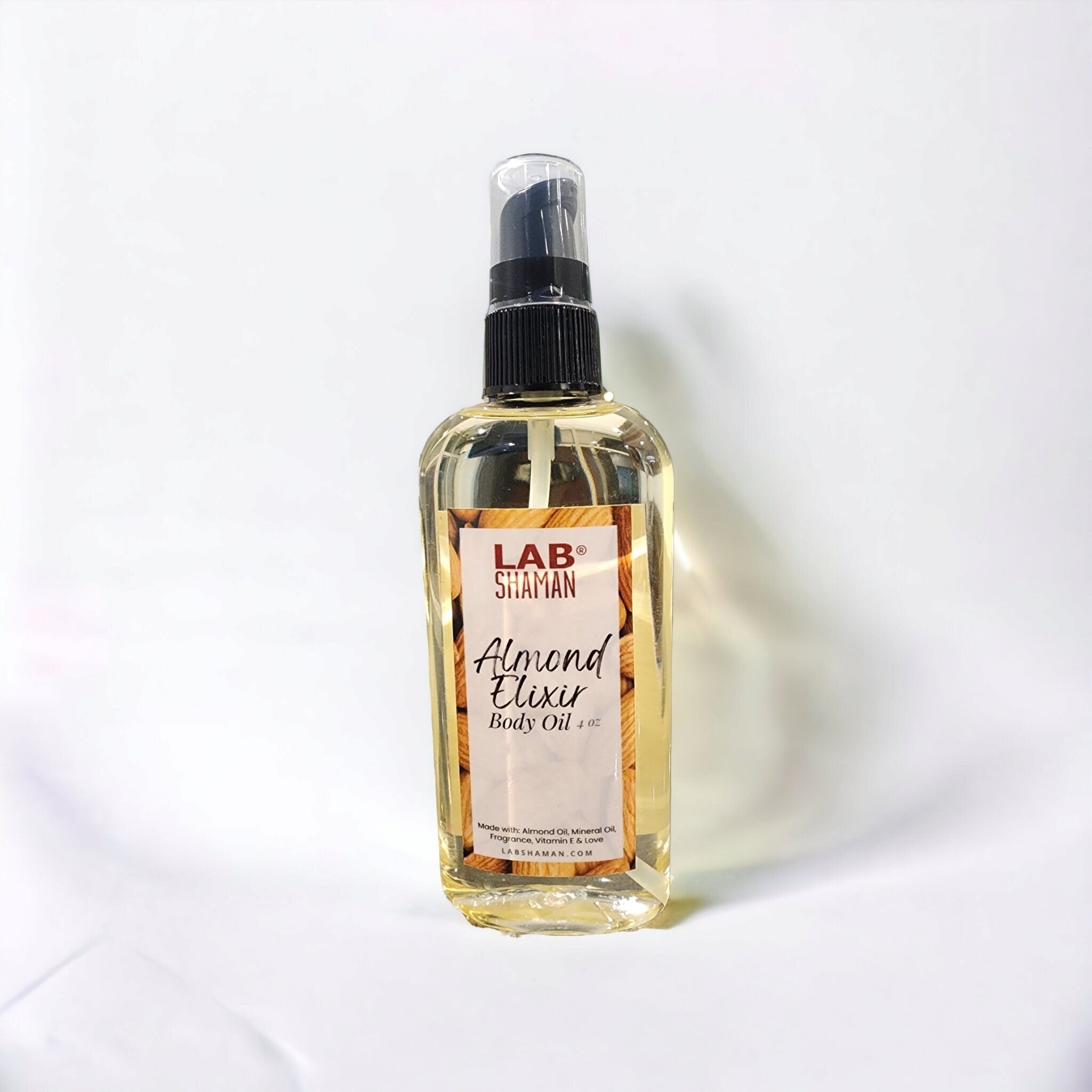 Body Oil Scented Body Oil black owned body oil Almonde LAB Shaman Almond Elixir Sweet Body Oil Loccitane Loccitane Dupe Baby oil