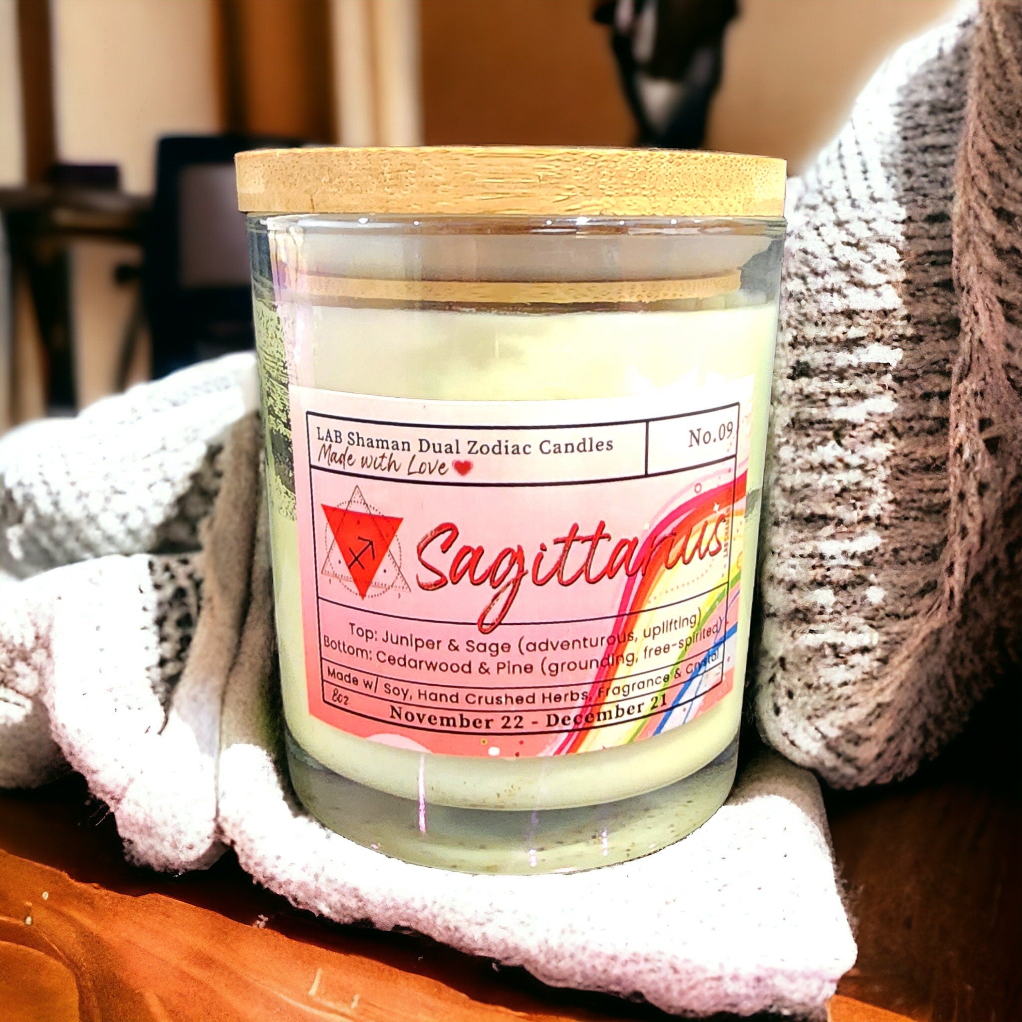 Zodiac Sign Dual Scented Candle, LAB Shaman, Zodiac Candles, Astrology, Zodiac Sign, Birthday gift, birthday candles, Zodiac, Astrology Gifts, Fire Sign, Earth Sign, Air Sign, Water Sign, Aries, Taurus, Gemini, Candles, Cancer Leo Virgo Candles,