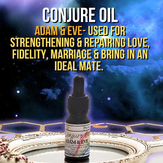 Adam & Eve | Conjure Oil - Love, Fidelity, Marriage | LAB Shaman by LABShaman sold by LABShaman