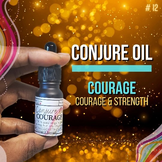 Courage Oil | Conjure Oil | Courage & Strength | LAB Shaman by LABShaman sold by LABShaman