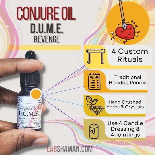 D.U.M.E. | Conjure Oil | Revenge | LAB Shaman by LABShaman sold by LABShaman