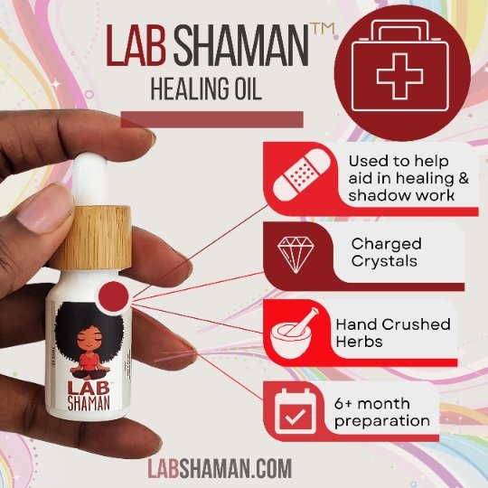 Healing Oil | Conjure Oil | Altar | LAB Shaman by LABShaman sold by LABShaman
