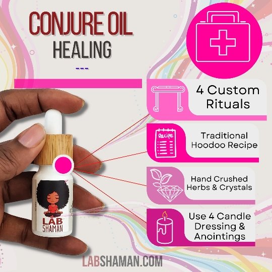Healing Oil | Conjure Oil | Altar | LAB Shaman by LABShaman sold by LABShaman