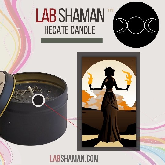 Hecate, Hekate Candle | Honor, call or Altar | LAB Shaman by LABShaman sold by LABShaman