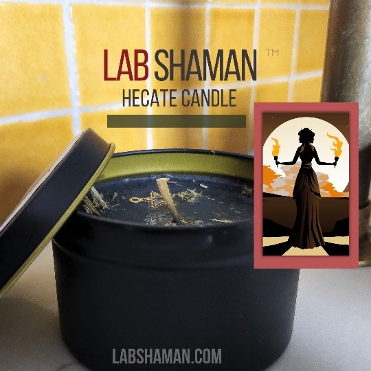 Hecate, Hekate Candle | Honor, call or Altar | LAB Shaman by LABShaman sold by LABShaman