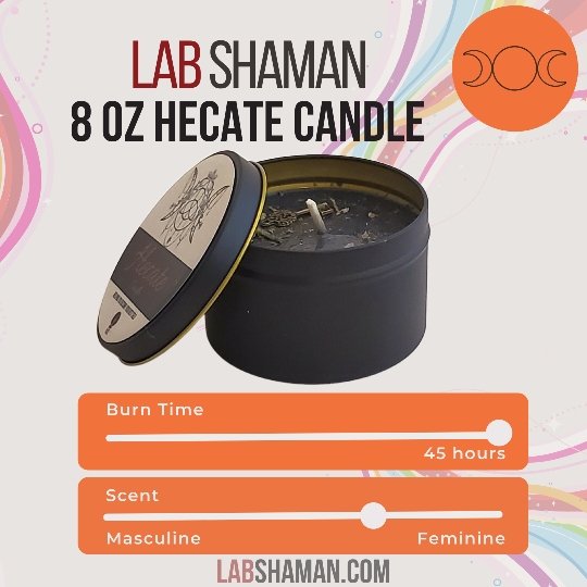 Hecate, Hekate Candle | Honor, call or Altar | LAB Shaman by LABShaman sold by LABShaman