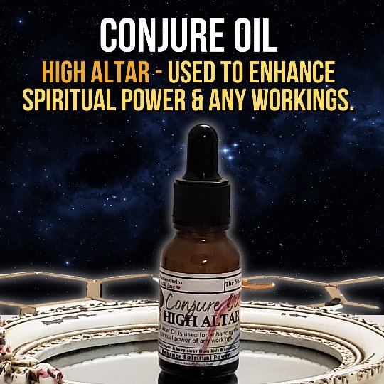 High Altar Oil | Conjure Oil | Enhance Spiritual Power | LAB Shaman by LABShaman sold by LABShaman
