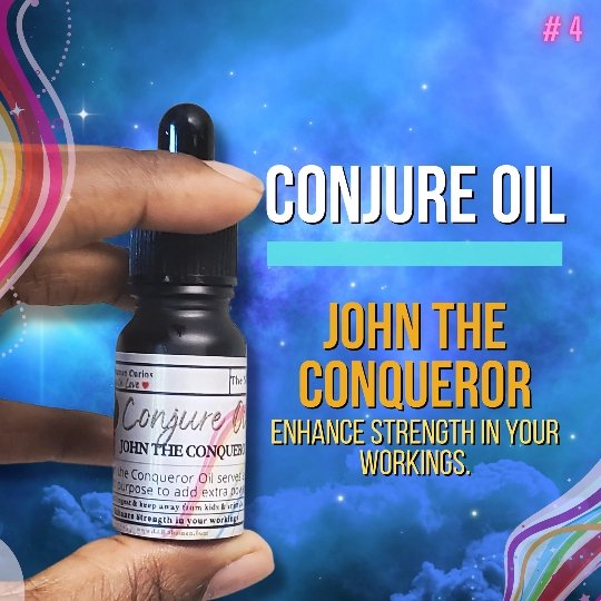 John the Conqueror Oil | Conjure Oil - Enhance Workings | LAB Shaman by LABShaman sold by LABShaman