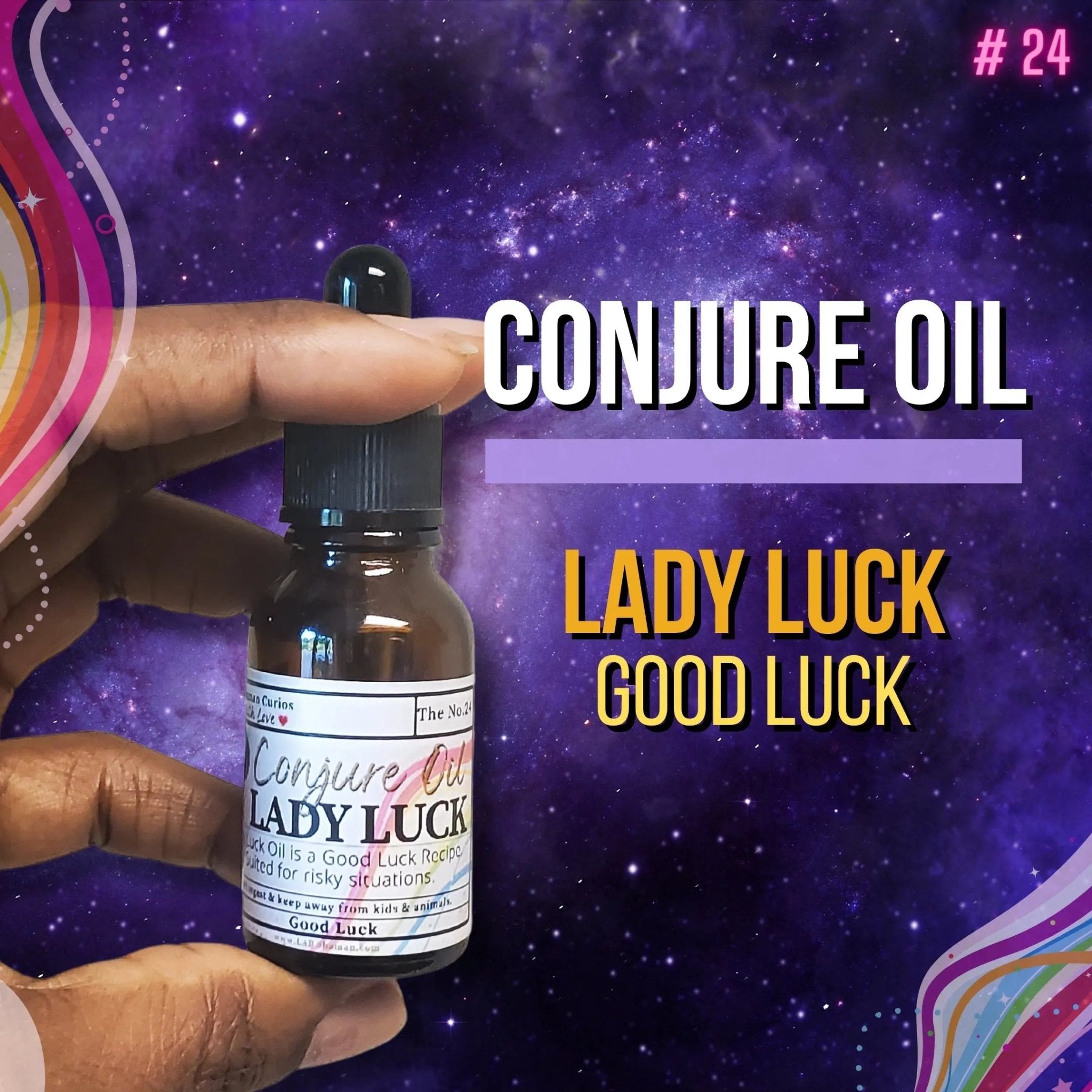 Lady Luck Oil | Conjure Oil | Good Luck | LAB Shaman by LABShaman sold by LABShaman