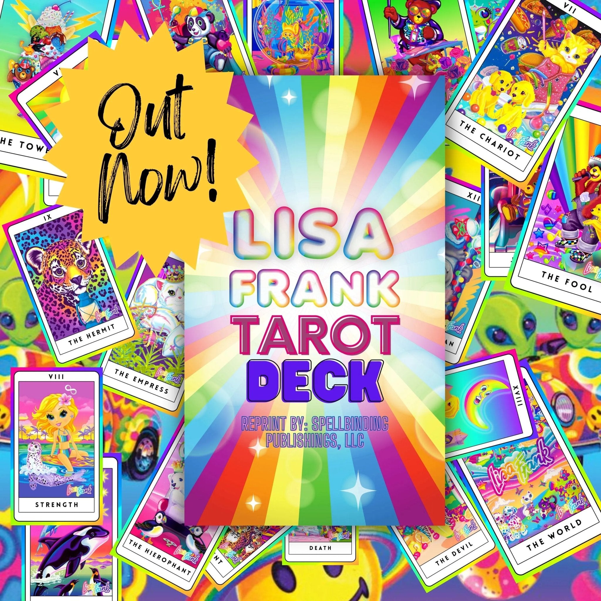  Lisa Frank Tarot Deck by Spellbinding Publishings sold by LABShaman