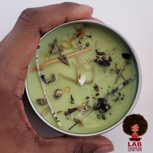 Money Drawing Candle | LAB Shaman by LABShaman sold by LABShaman