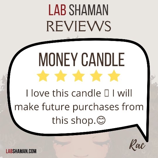 Money Drawing Candle | LAB Shaman by LABShaman sold by LABShaman