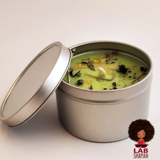 Money Drawing Candle | LAB Shaman by LABShaman sold by LABShaman