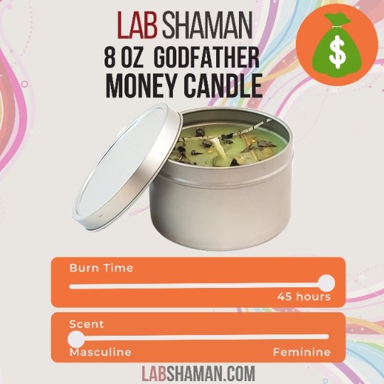Money Drawing Candle | LAB Shaman by LABShaman sold by LABShaman