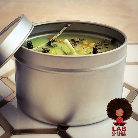 Money Drawing Candle | LAB Shaman by LABShaman sold by LABShaman