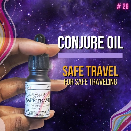 Safe Travel Oil | Conjure Oil | Protection | LAB Shaman by LABShaman sold by LABShaman