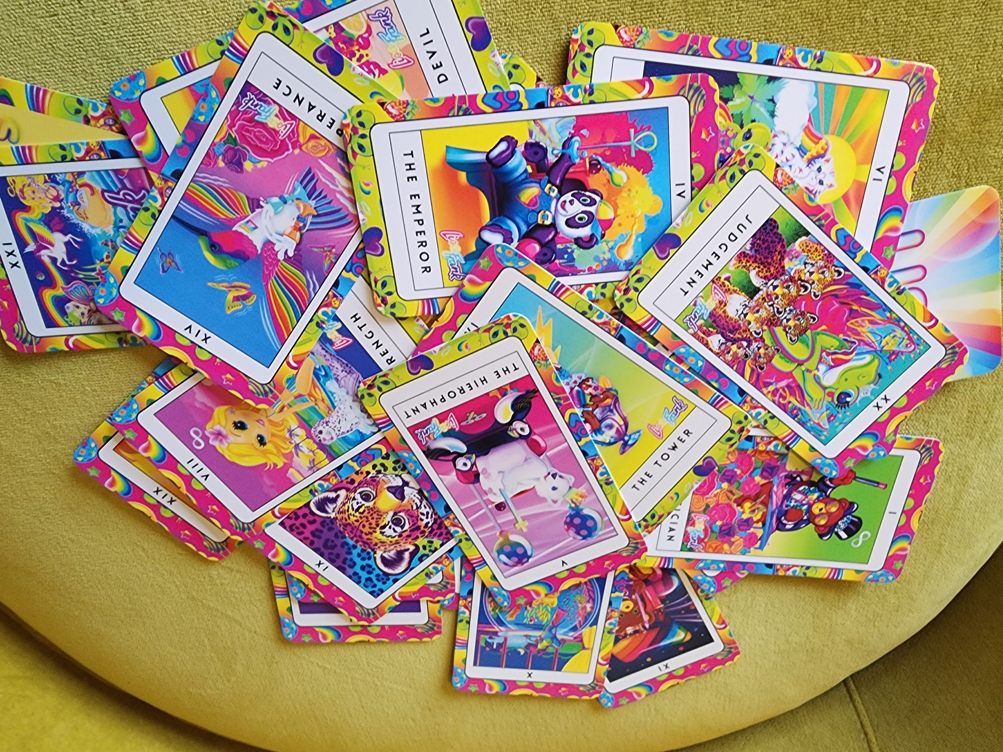 Lisa Frank Tarot Deck | REPRINT | Major Arcana Only