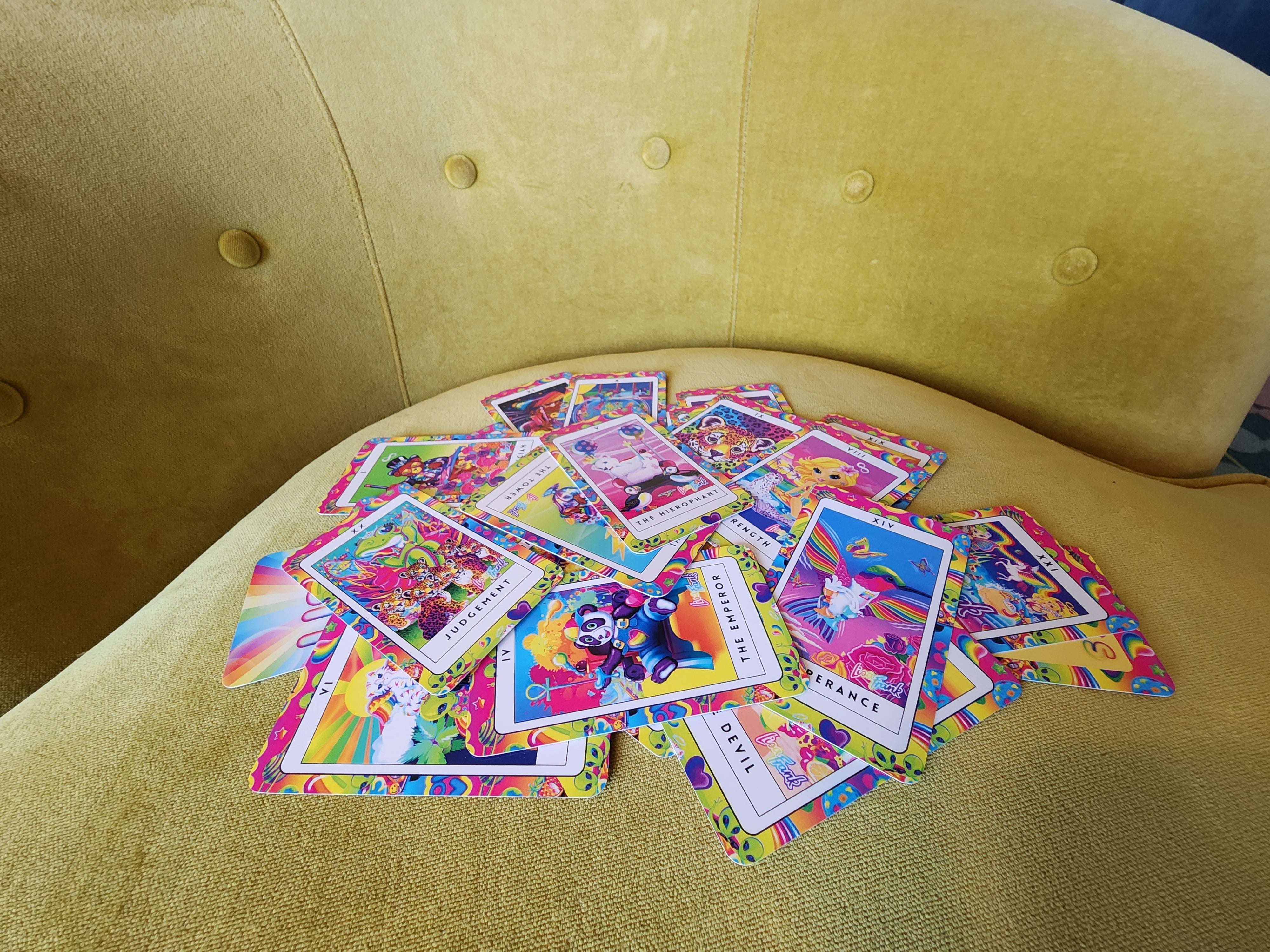 Lisa Frank Tarot Deck | REPRINT | Major Arcana Only