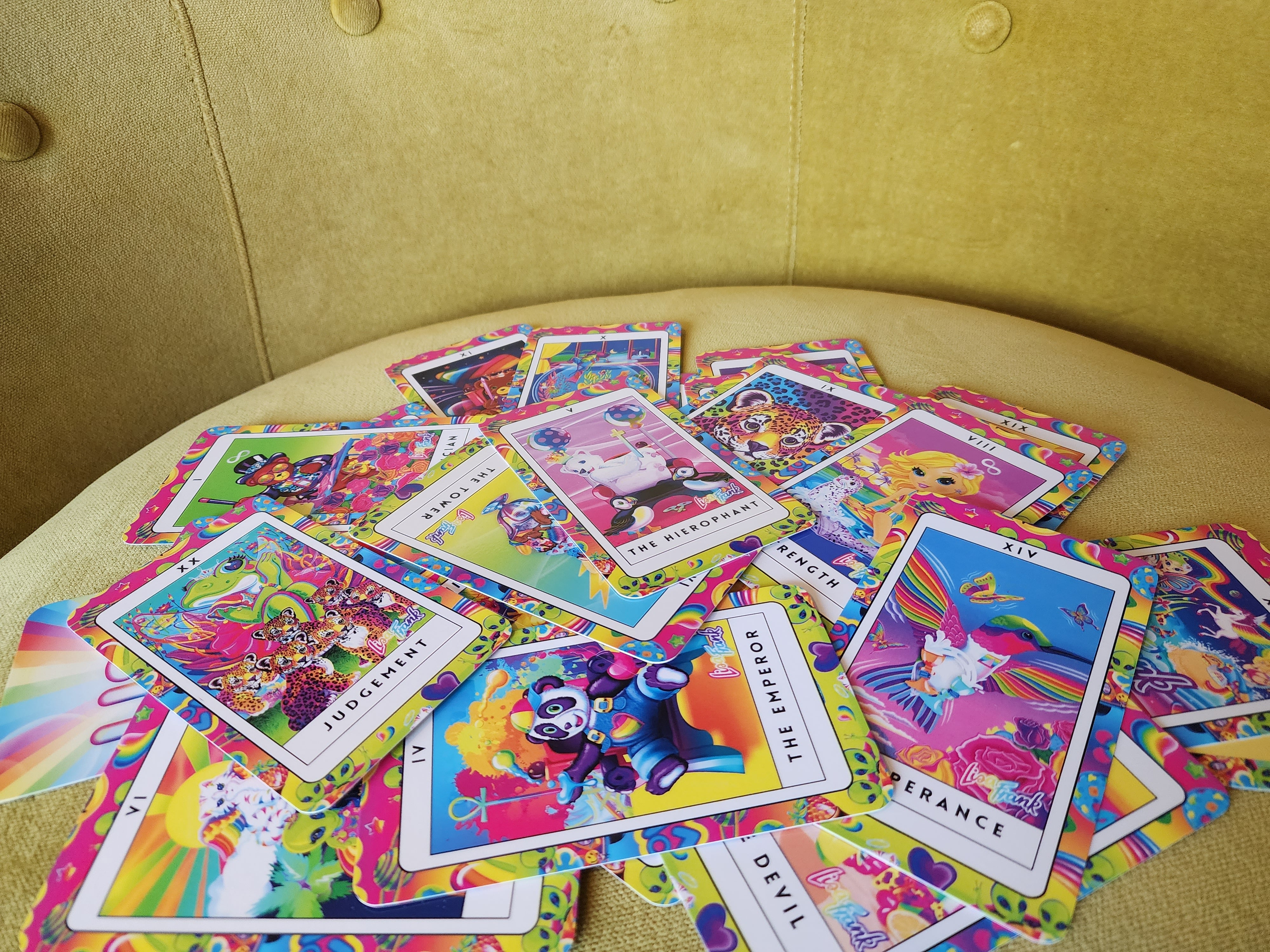 Lisa Frank Tarot Deck | REPRINT | Major Arcana Only