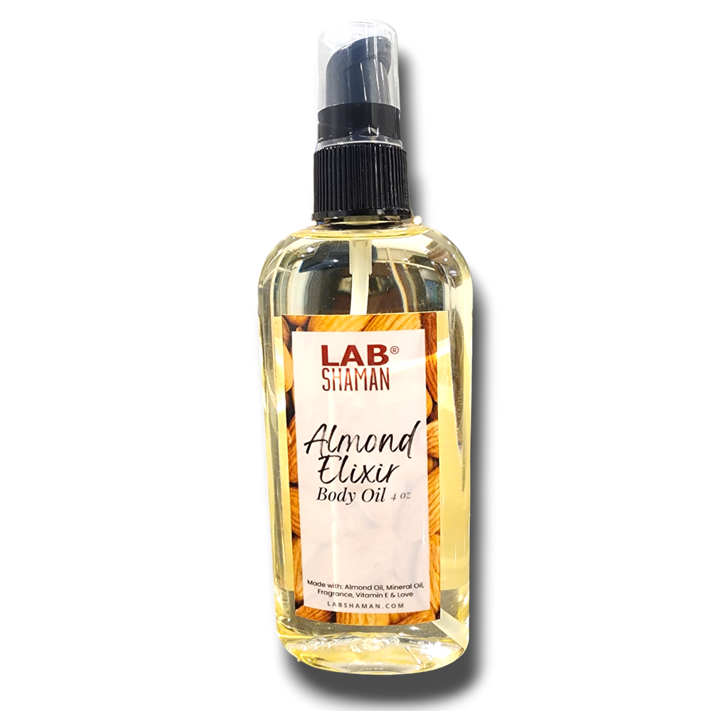 Almond Elixir Body Oil Luxurious L'Occitane Dupe LAB Shaman