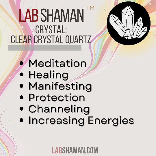  Clear Quartz Crystal | Amplify Energy | LAB Shaman by LABShaman sold by LABShaman