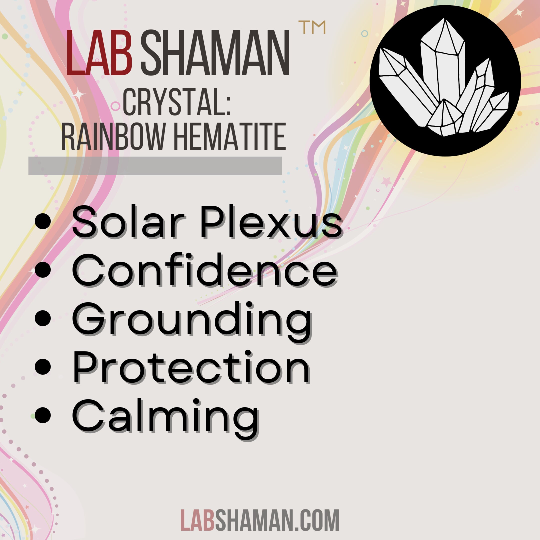  Rainbow Hematite | Grounding, Balance |  LAB Shaman by LABShaman sold by LABShaman