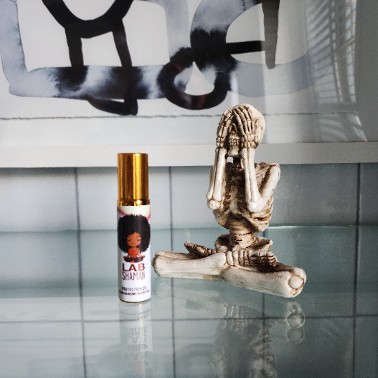  Protection and Grounding Body Oil | Earthy Palo Santos Scent | LAB Shaman by LABShaman sold by LABShaman