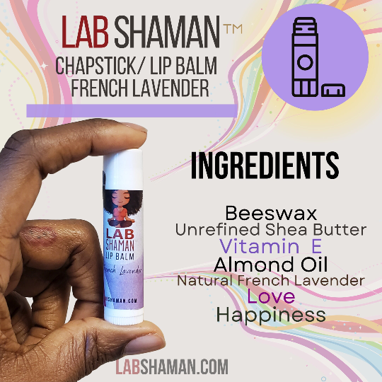  French Lavender Bliss Lip Balm | Natural & Handcrafted | Calming Nourishment for Lips | BPA Free Tubes | LAB Shaman by LABShaman sold by LABShaman