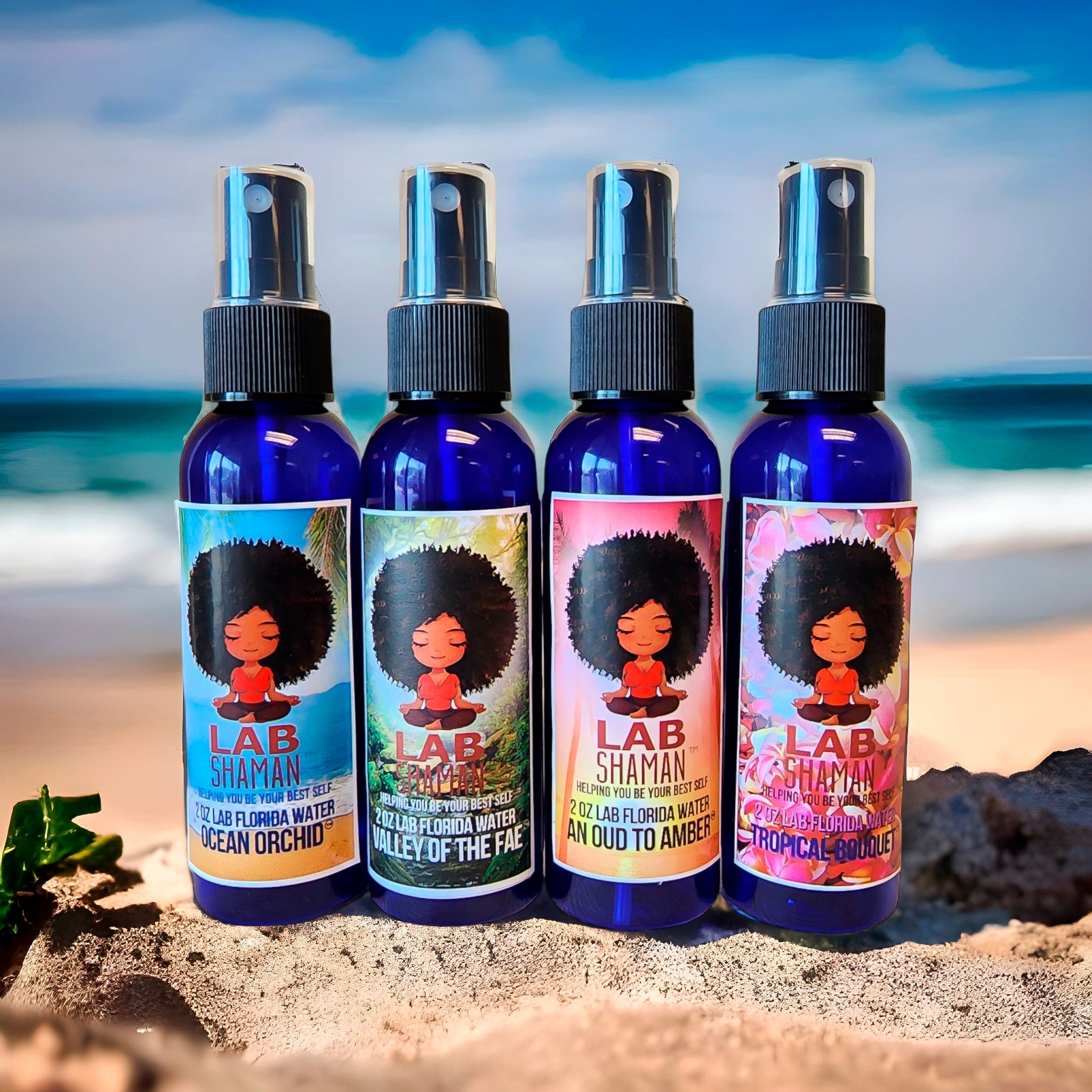Florida Water Protection Spray 4-Pack | Macerated | LAB Shaman