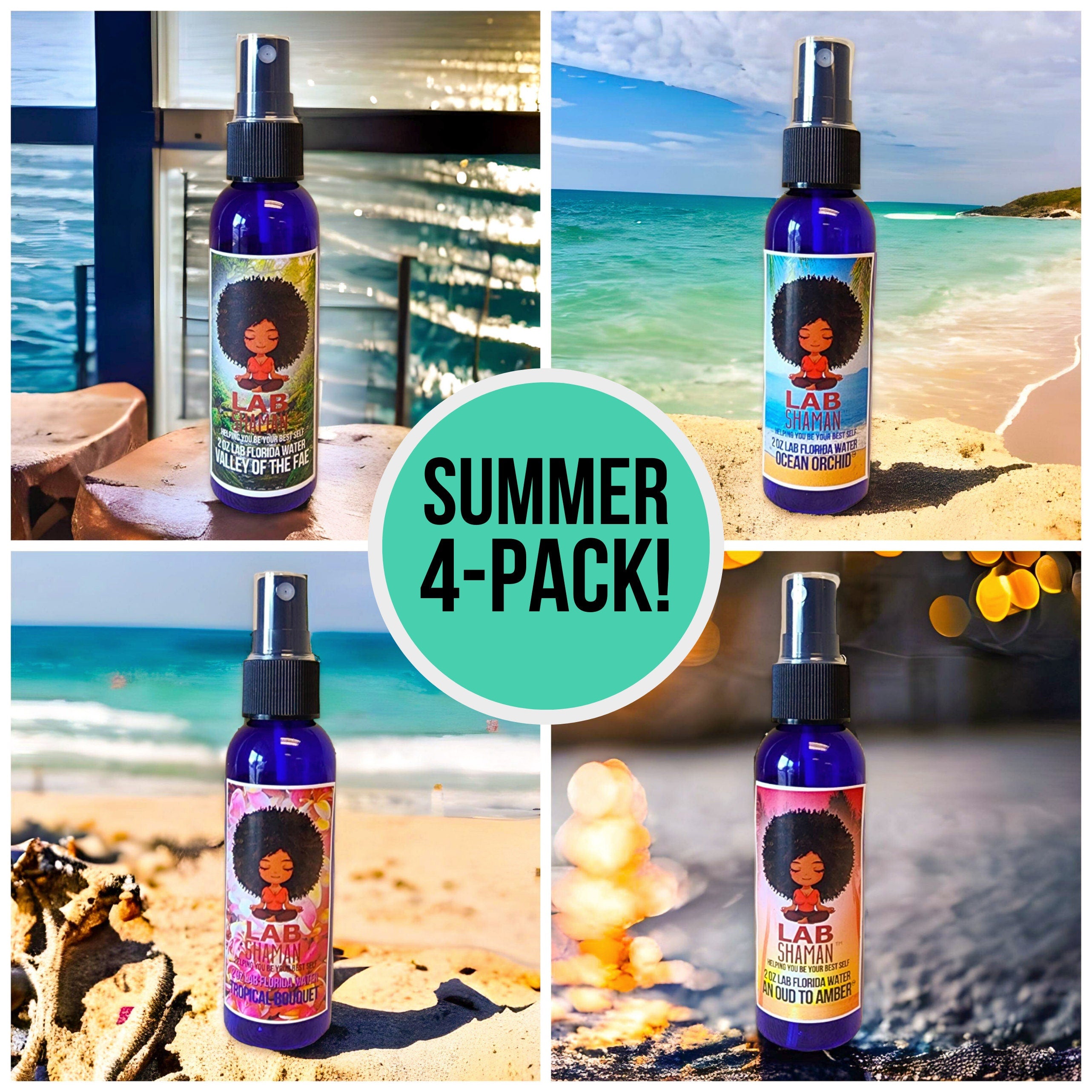 Florida Water Protection Spray 4-Pack | Macerated | LAB Shaman