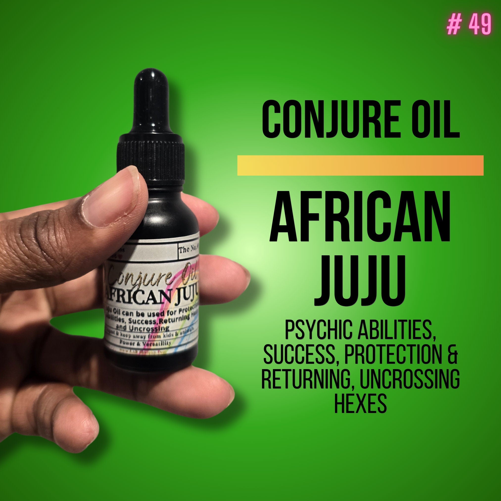 African JuJu oil, JuJu, Hoodoo Oil, Protection Oil , conjure oil, hoodoo, spell oil, anointing oil, success oil, hoodoo supplies,  ritual oil, altar oil, uncrossing, blessing oil, remove hex, curios, remove curse, LAB Shaman