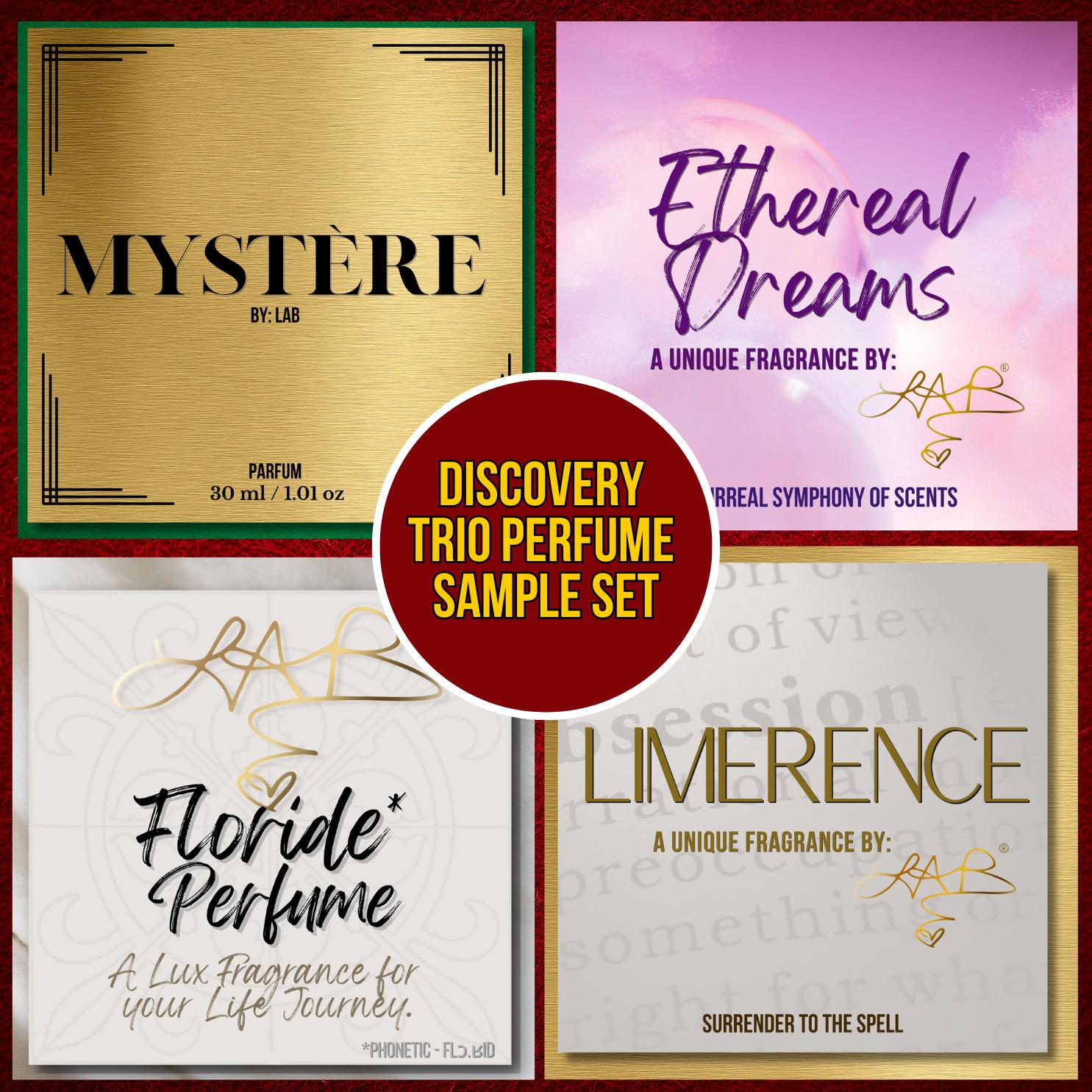 The Discovery Trio | You Choose Perfume Sampler | LAB Shaman’s Artisan Fragrances