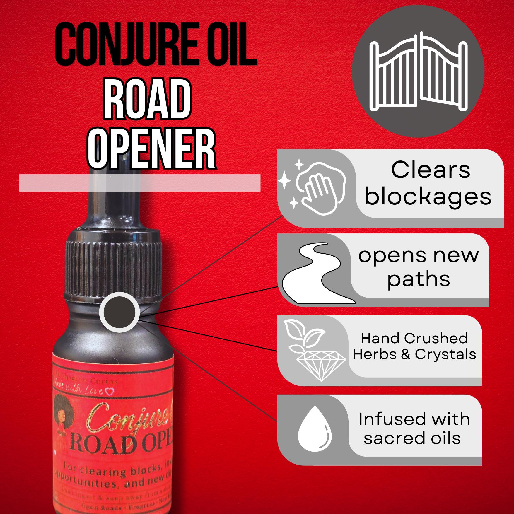 LAB shaman, Conjure Oils, Hoodoo, Spell, wicca, road opener oil, block remover oil, conjure oil for success, hoodoo road opener, palo santo oil, orange peel ginger oil, spiritual unblock oil, opportunity ritual oil, lab shaman oil, clearing path oil