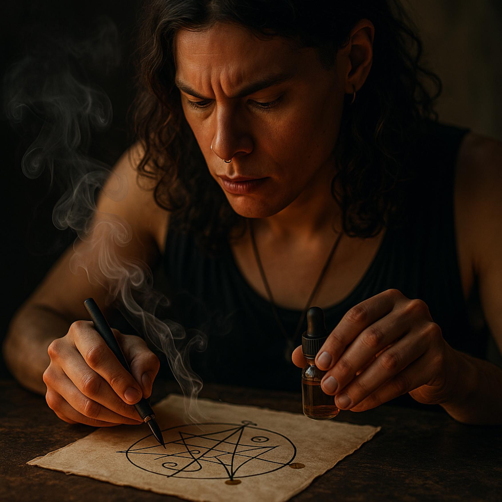 LAB Shaman, Chat gpt, hoodoo, conjure oils, spells, witch, altar,  alchemy oil, manifestation oil, emotional alignment oil, transformation conjure, spiritual shift oil, lab shaman oil, multi-purpose ritual oil, shadow work blend, sacred herb oil, energetically charged oil