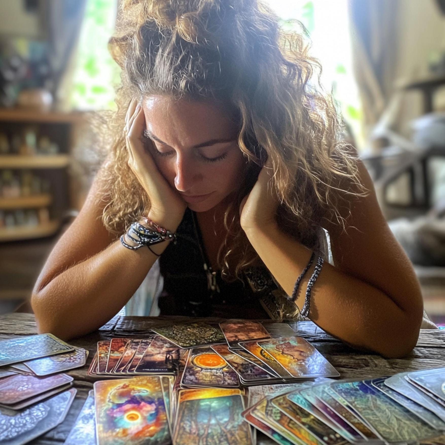 tarot reading. LAB Shaman, Chat gpt, hoodoo, conjure oils, spells, witch, altar,  hermes oil, communication oil, crossroads spirit oil, messenger oil, mint cypress oil, spiritual insight oil, psychic clarity oil, divine strategy oil, lab shaman ritual oil, mercury aligned conjure